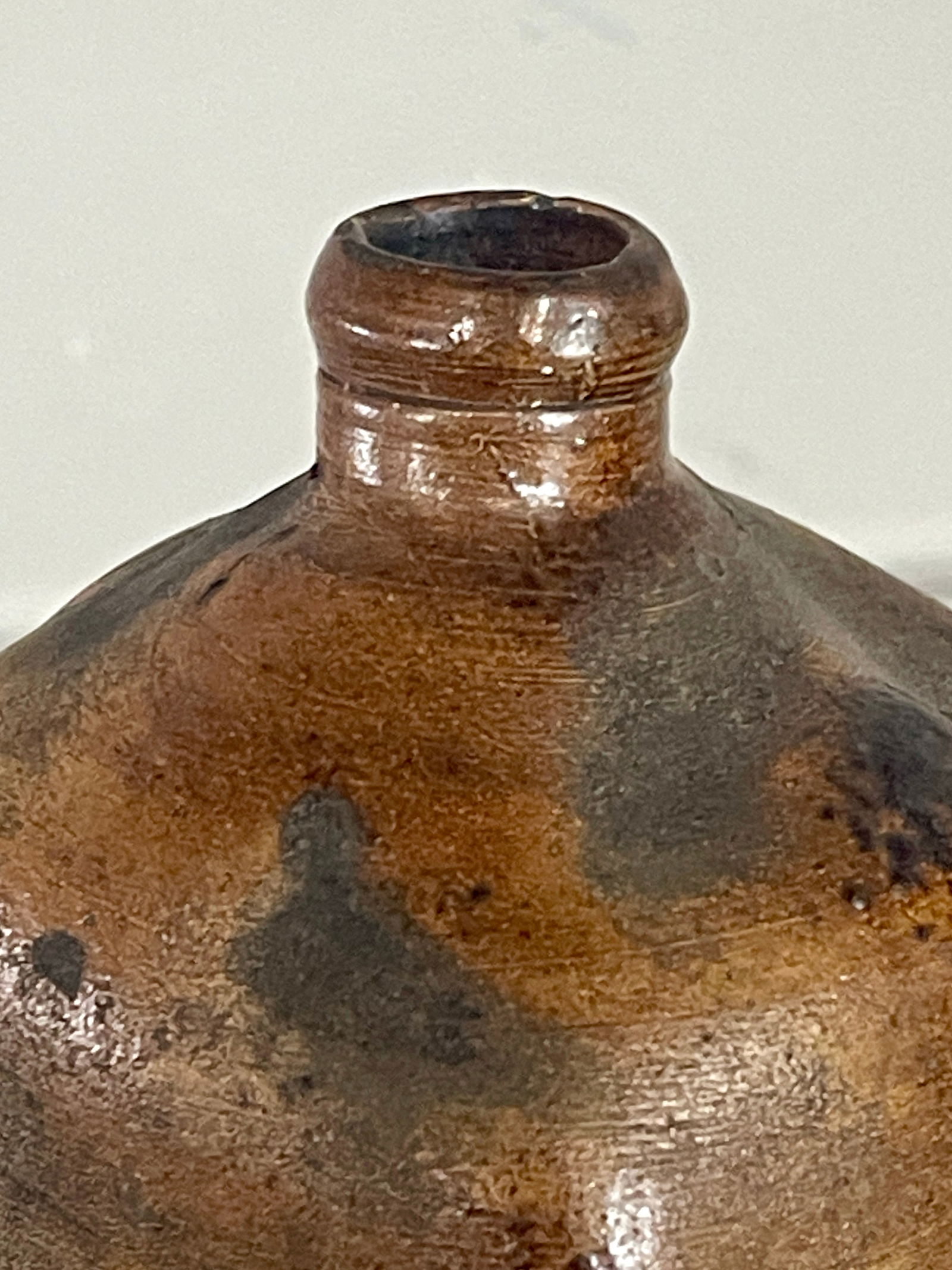 Early Brown Glazed Jug - 4