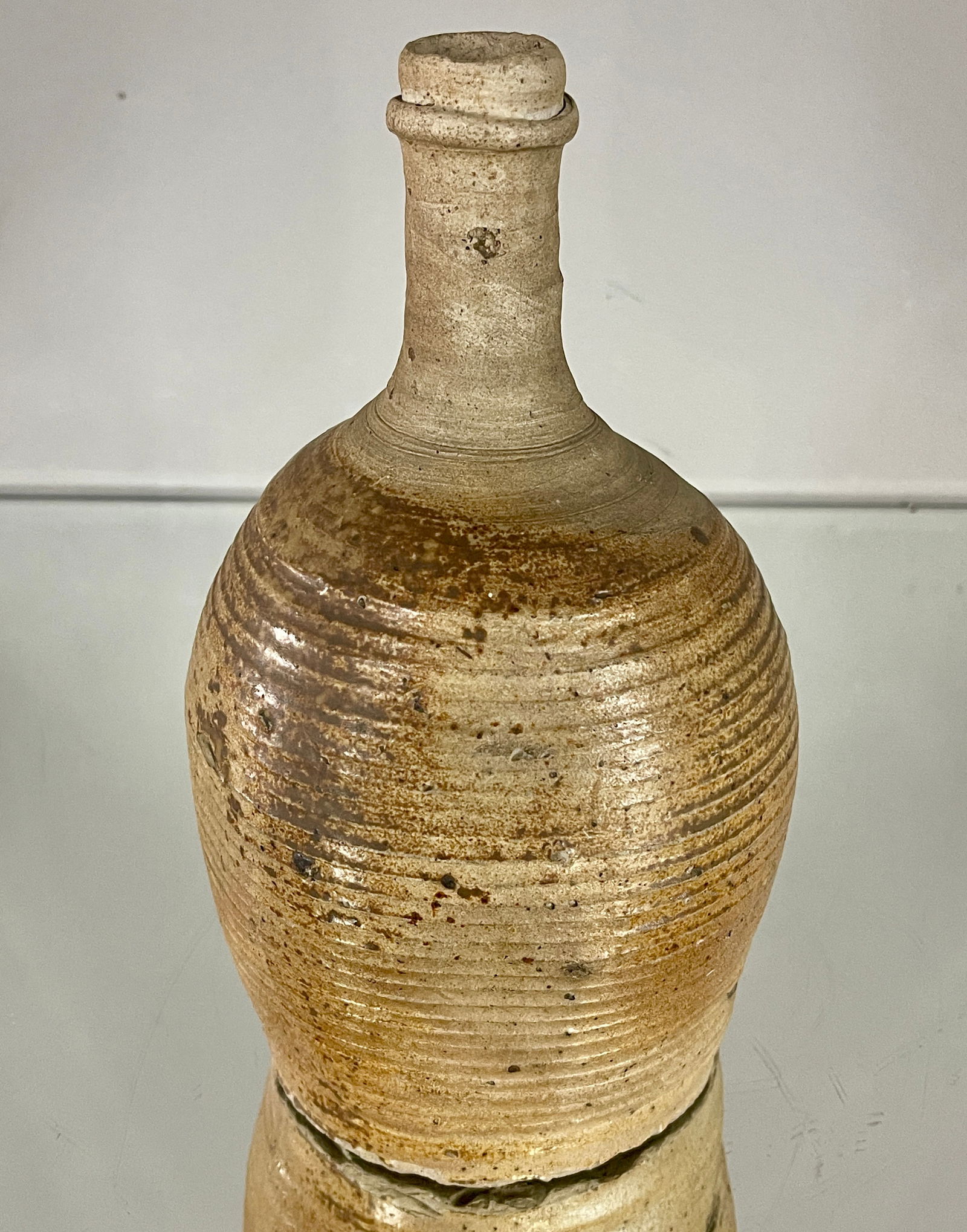 19th Century French Provincial Earthware Jug (1 of 3)