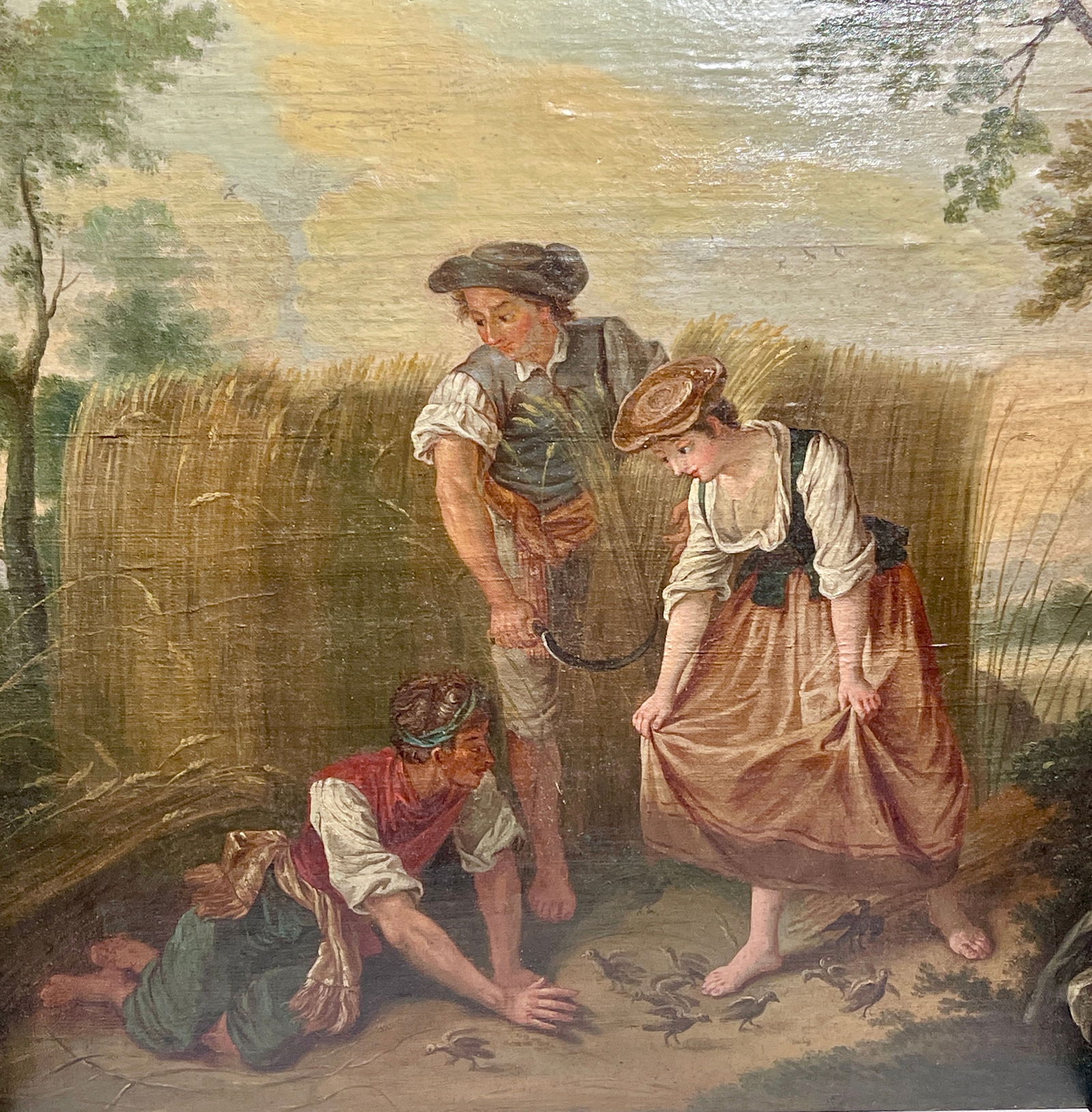 19th Century Oil on Canvas (1 of 3)