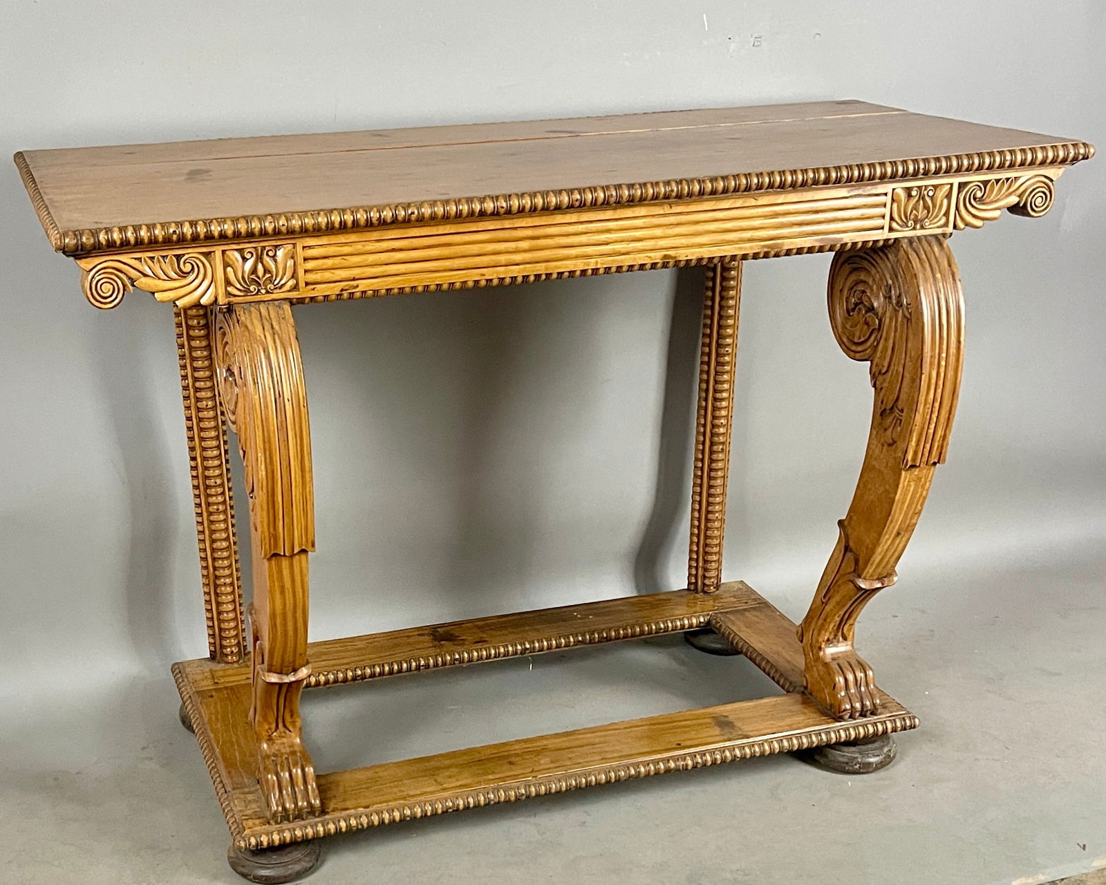 Anglo Indian William IV Period Console Table (1 of 8)