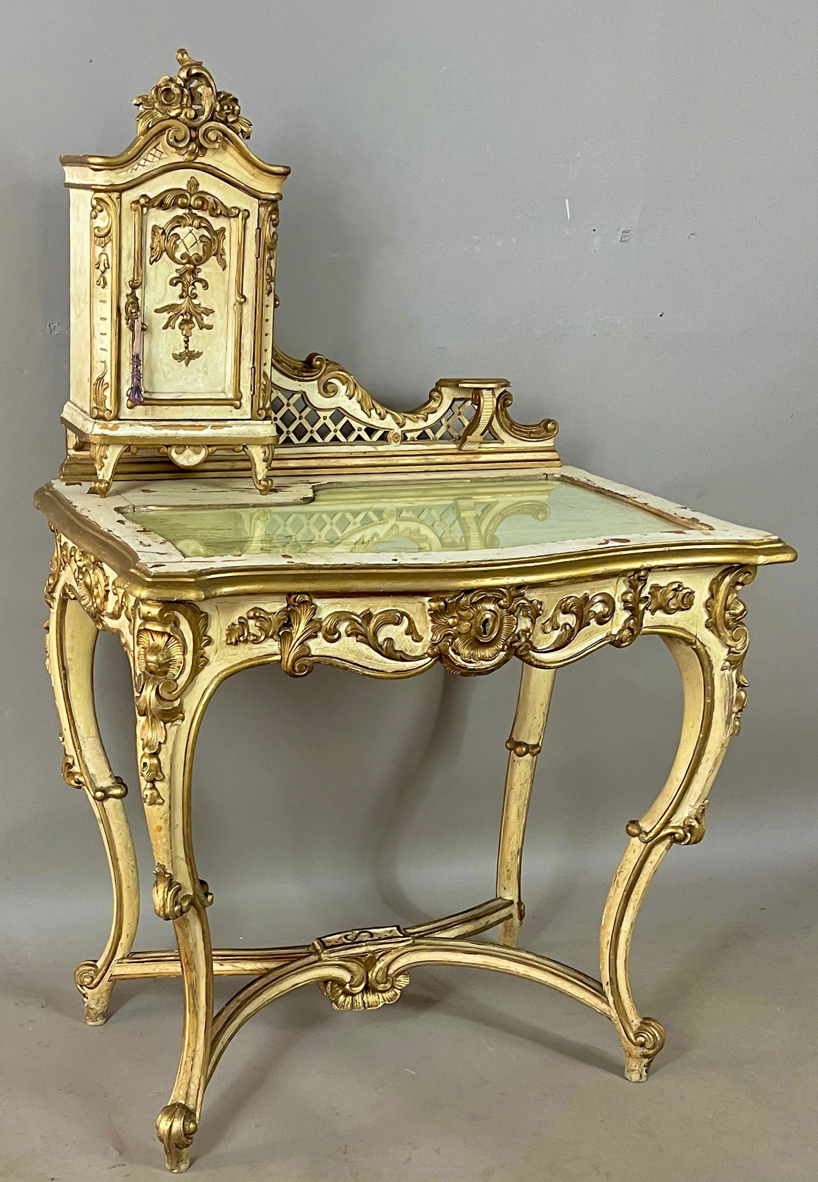 French Louis XV Ladies Writing Desk (1 of 4)
