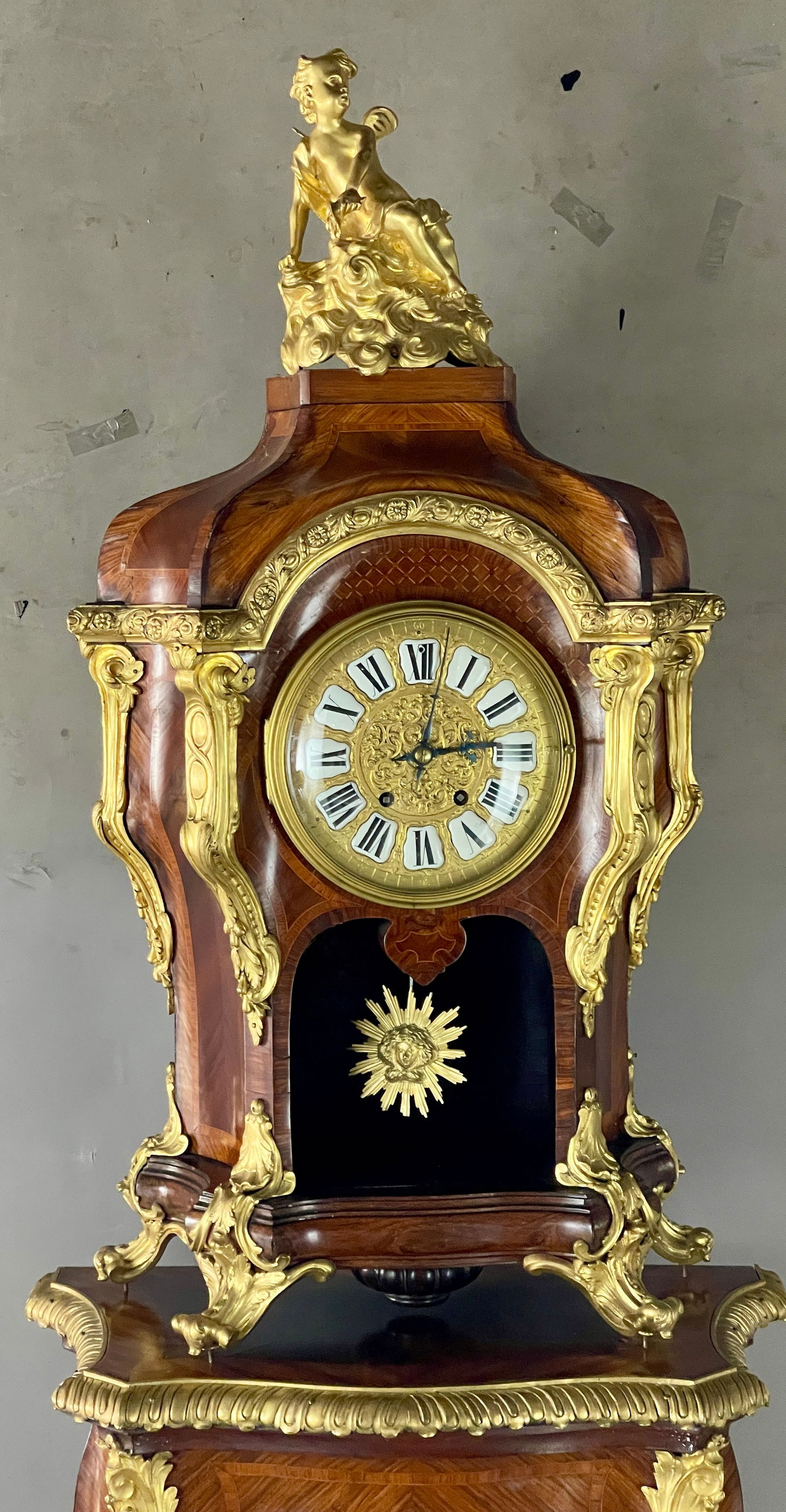 Monumental Louis XVI Bronze Ormolu Clock - 15