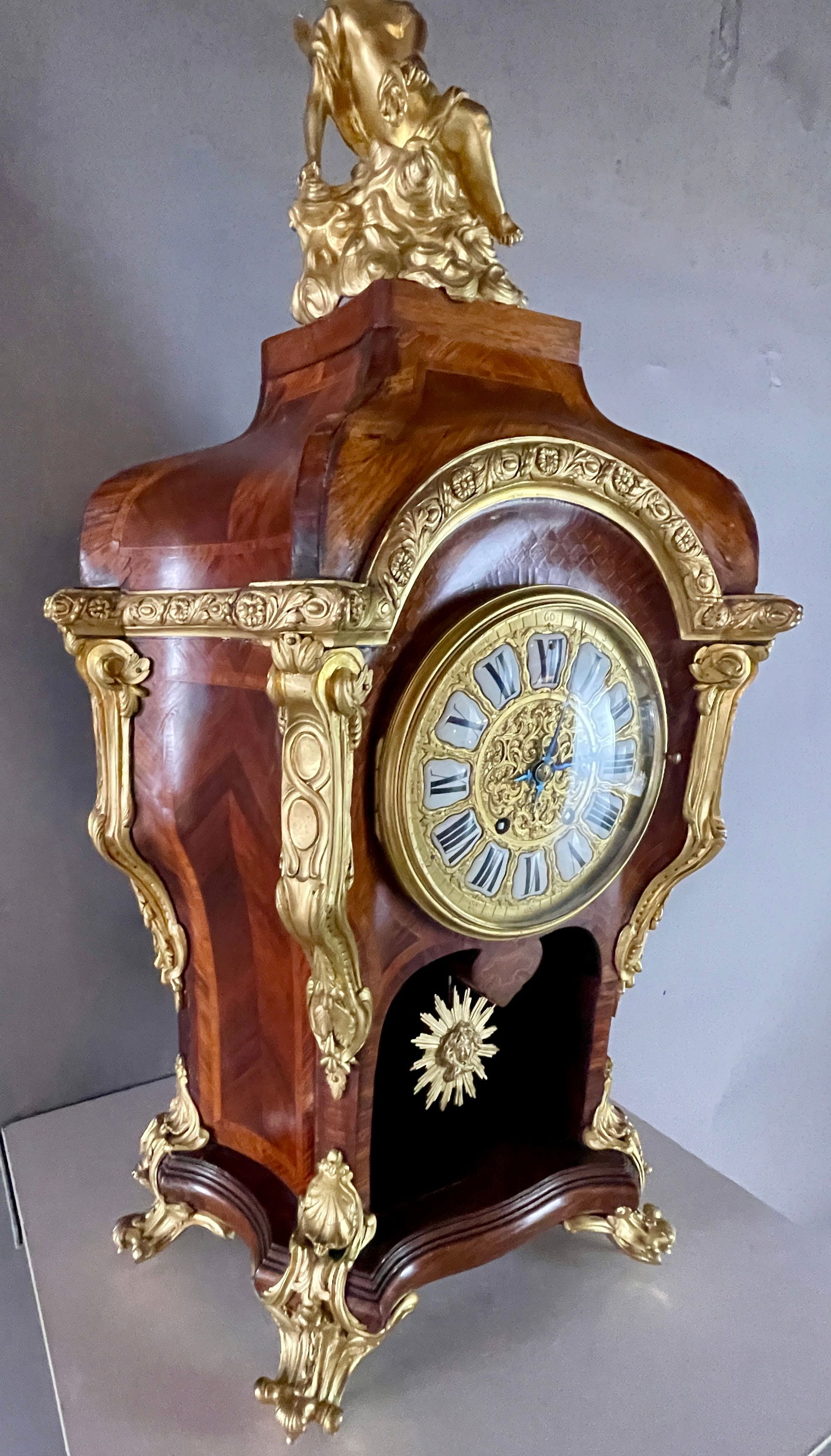 Monumental Louis XVI Bronze Ormolu Clock - 5