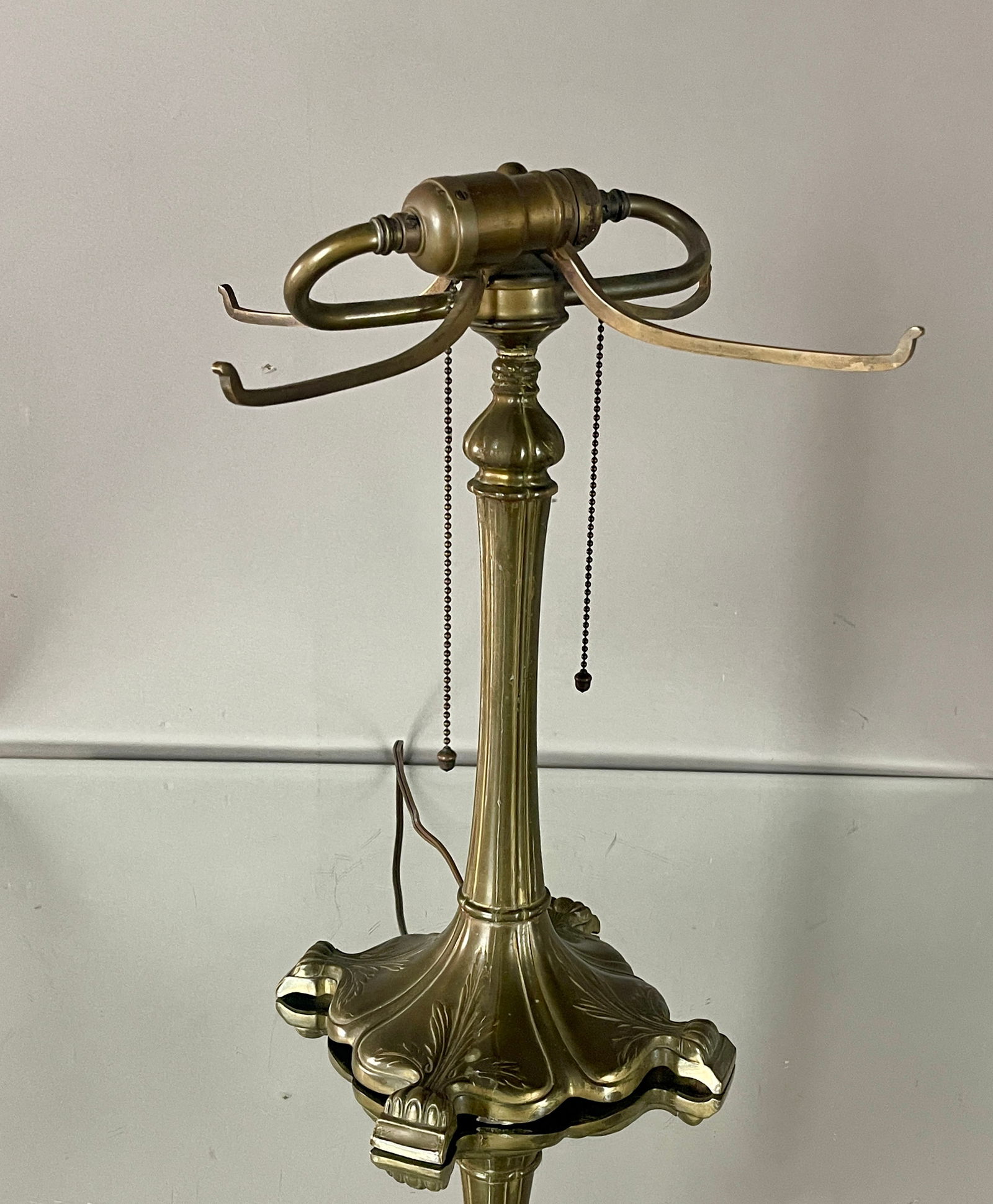 1920's Art Nouveau Pairpoint Lamp Base (1 of 3)