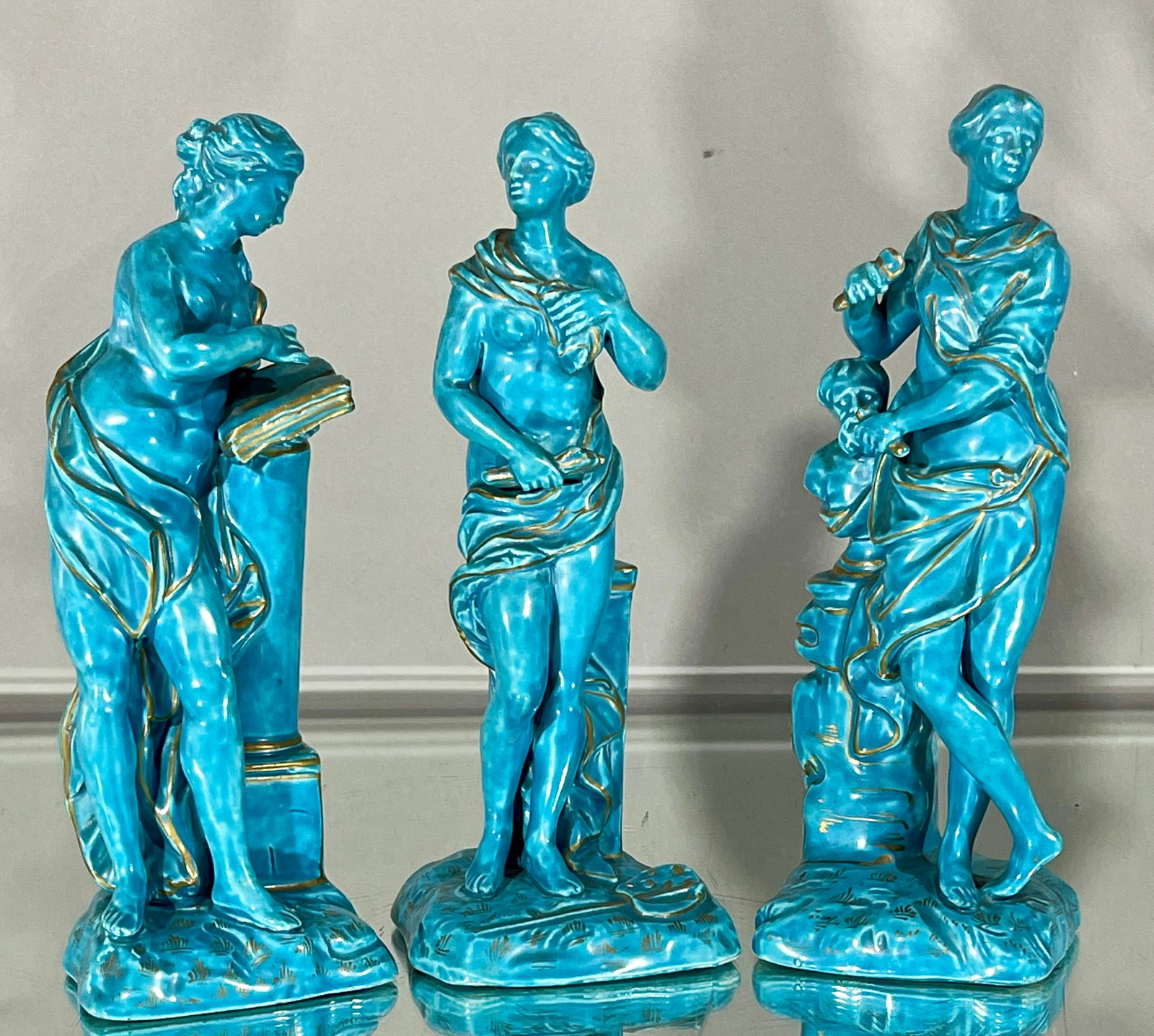 Set of Three French Servers 19th Century (1 of 10)