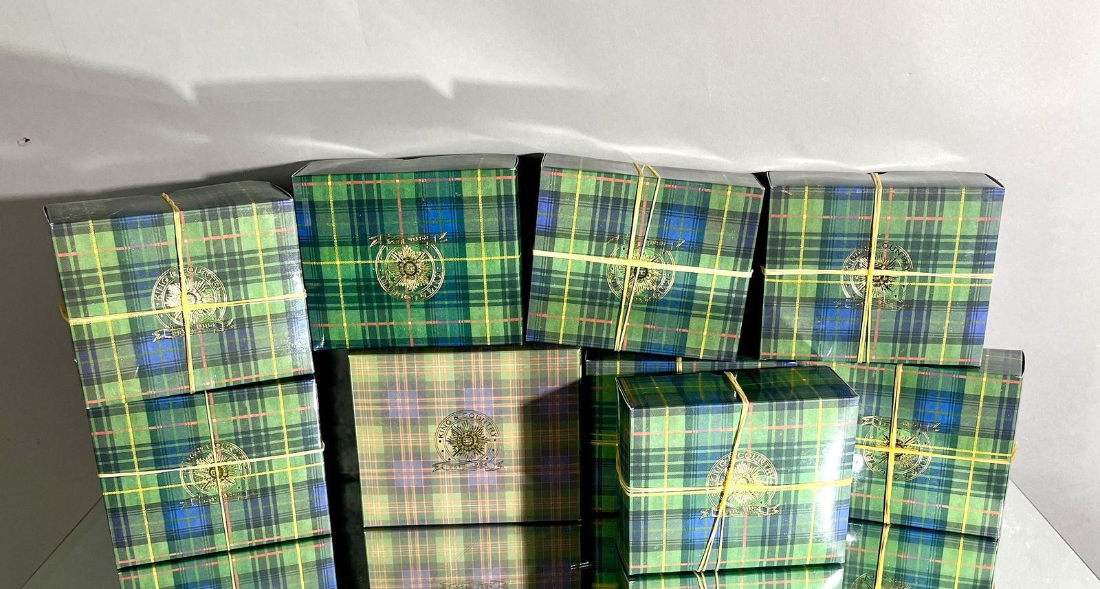 9 King & Country Miniature Metal Soldiers: In original box. CIRCA: 2000.