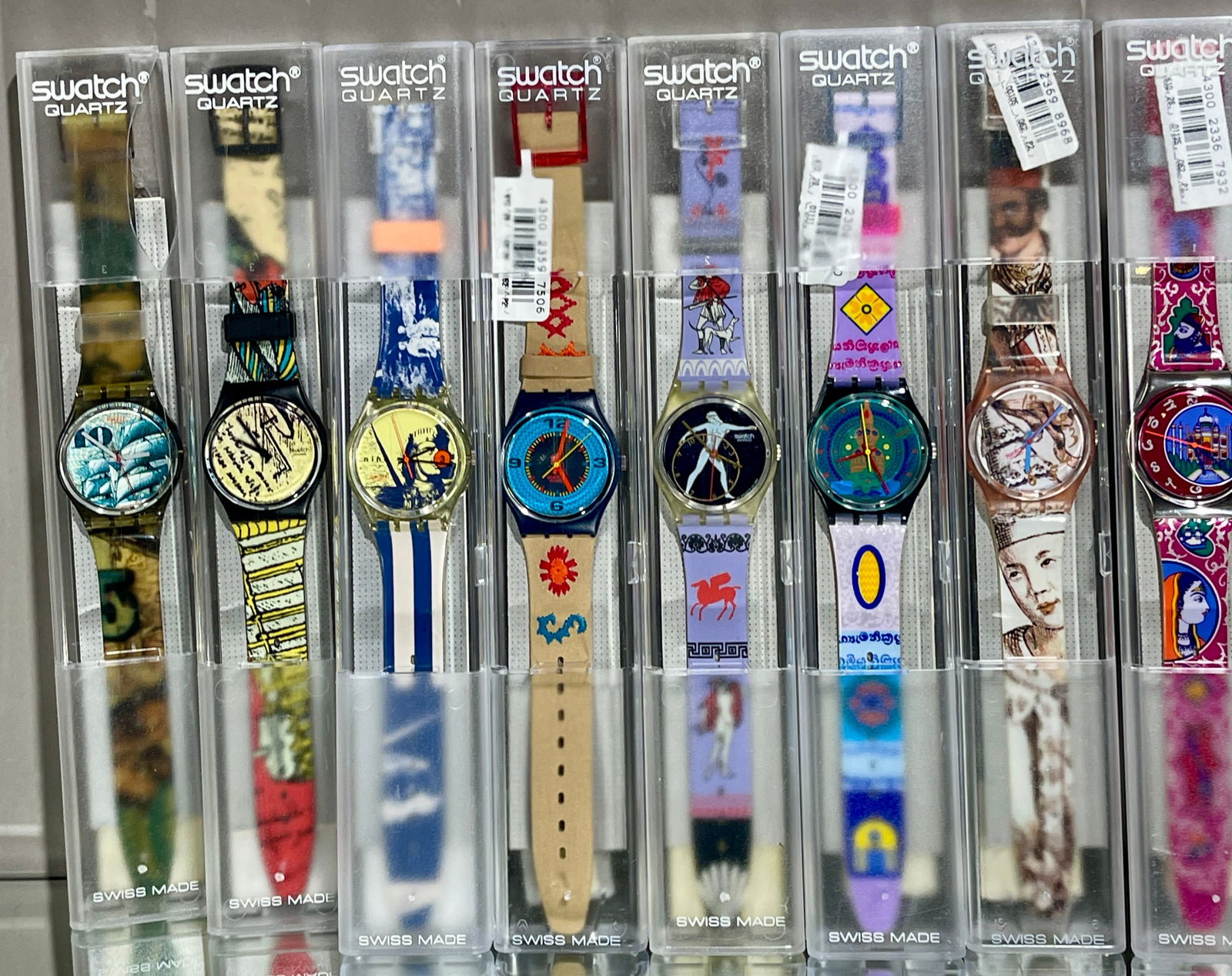 8 Swatch Quartz Collectible Wrist Watches (1 of 4)