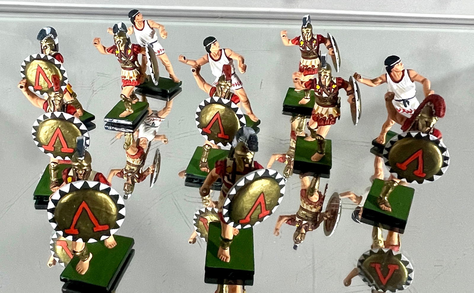 12 St. Petersburg Painted Metal: CIRCA: 2000