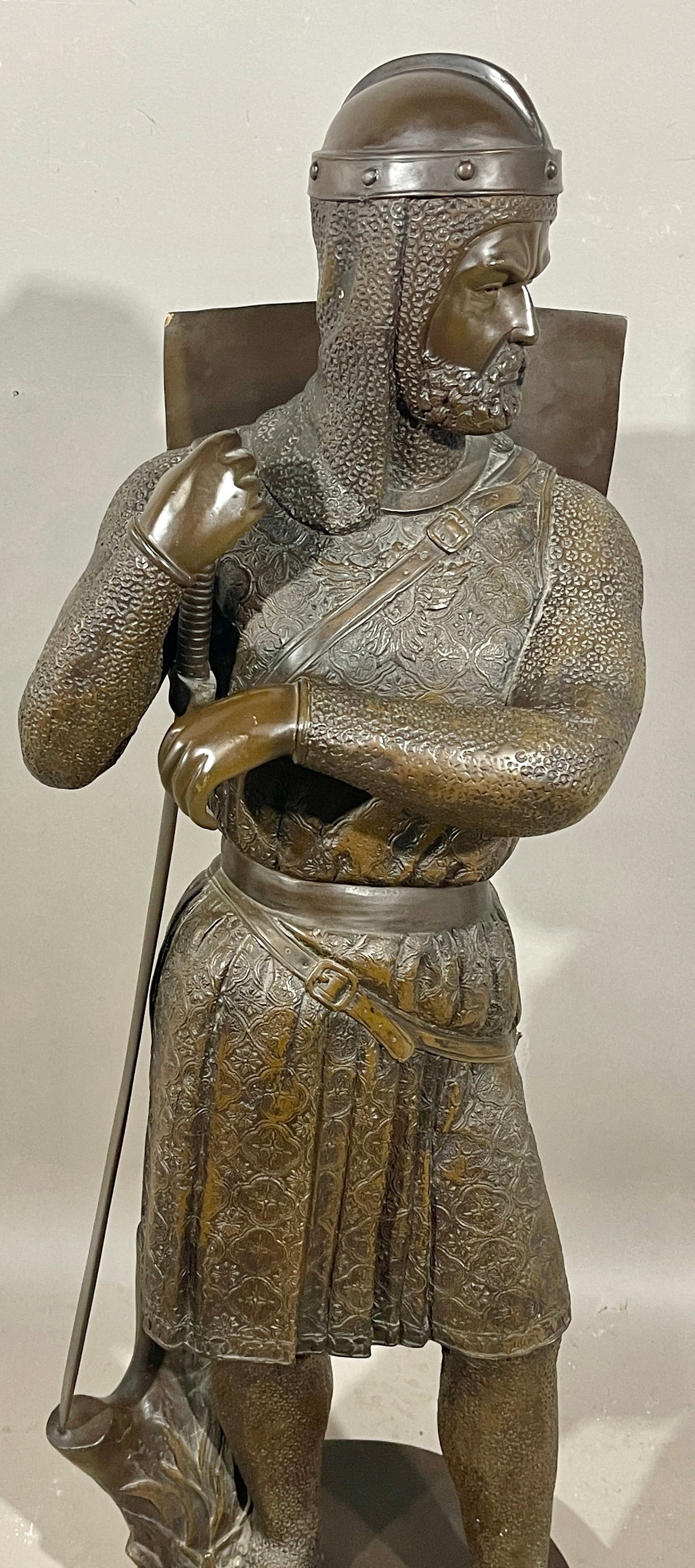 Medieval Bronze Statue - 2