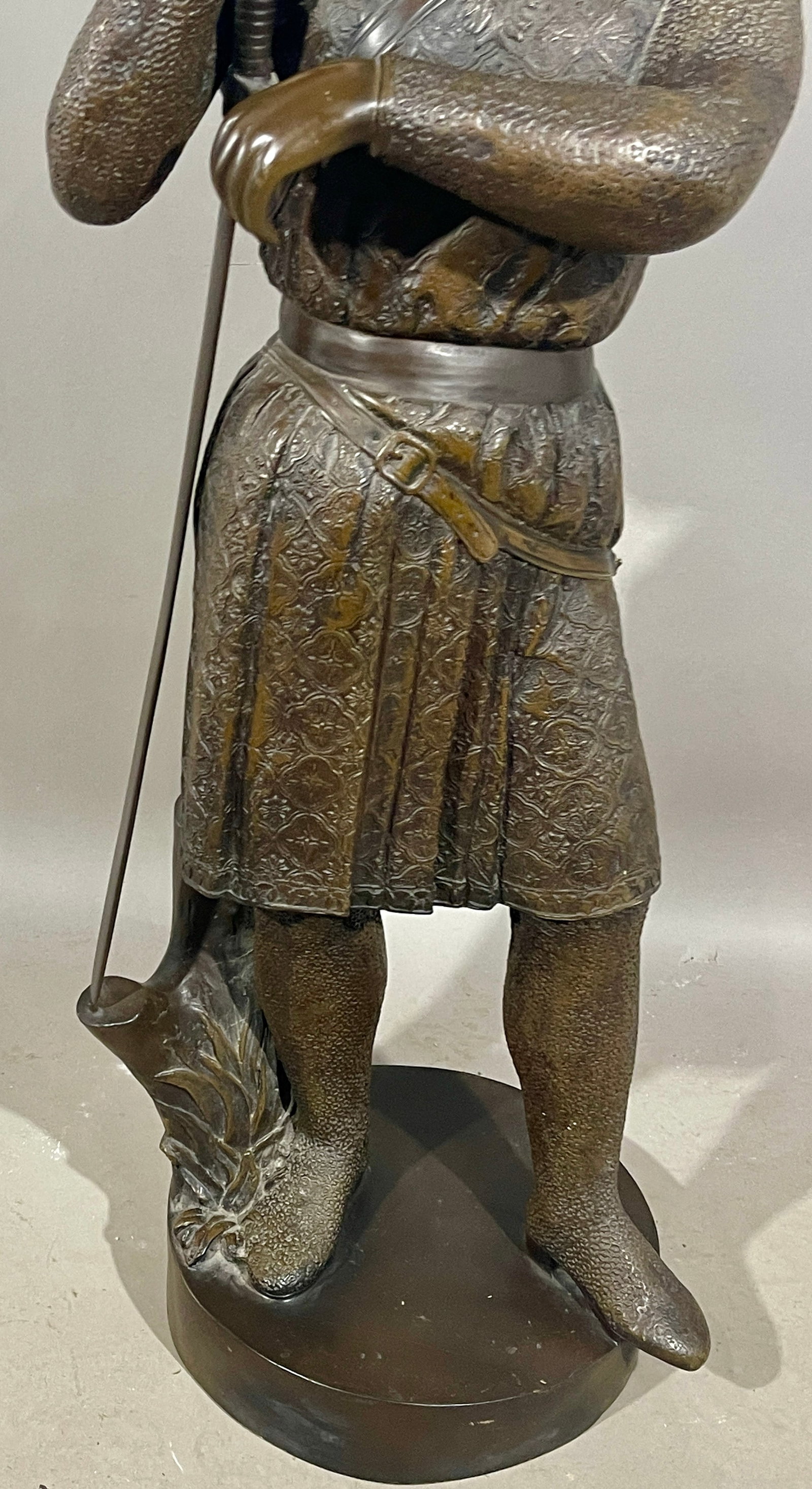 Medieval Bronze Statue - 3