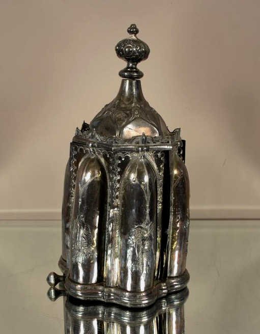 Victorian Silver Plated Cruet Holder