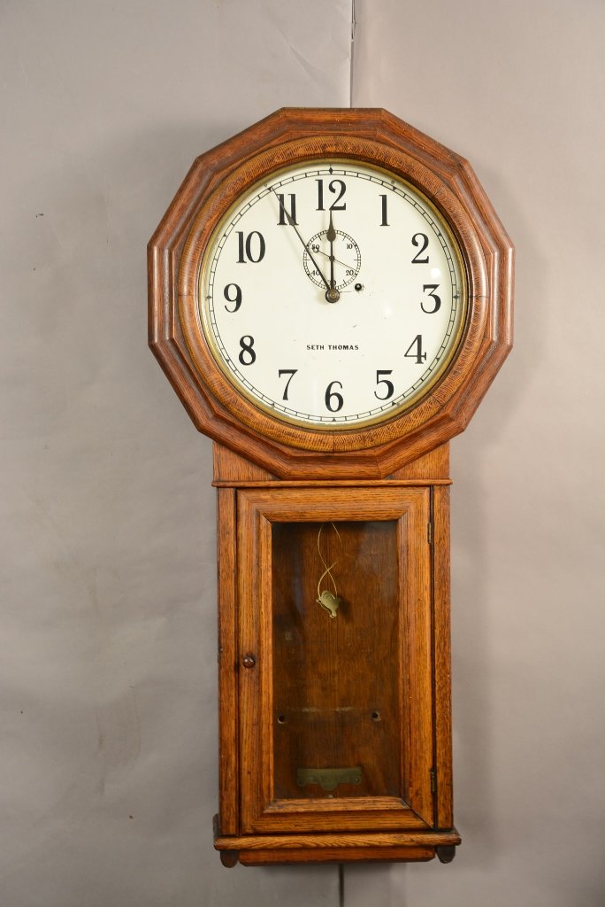 Seth Thomas 3 Railroad Depot Clock