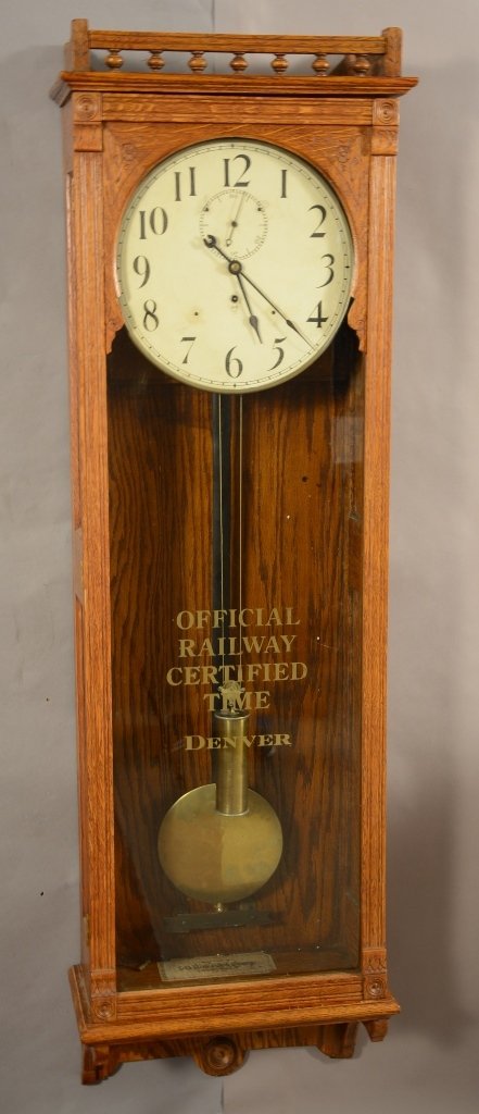 Seth Thomas Rail Road Clock (1 of 5)