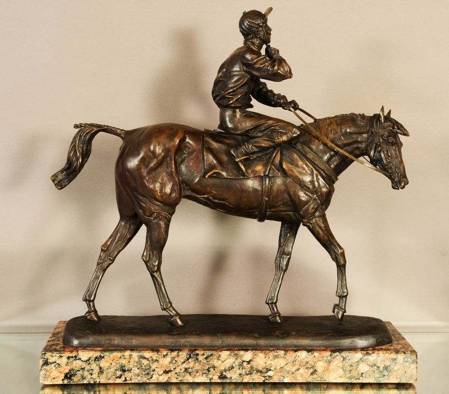 A. Tchernochtchekov Russian Equestrian Bronze (1 of 2)