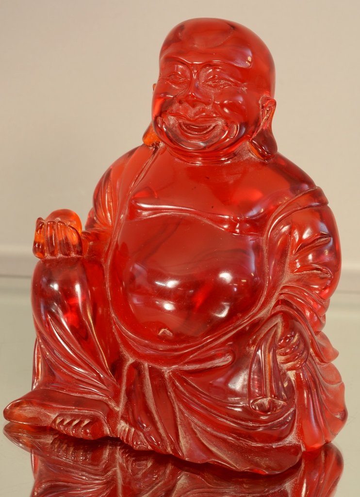 Chinese cherry amber buddha. (1 of 1)