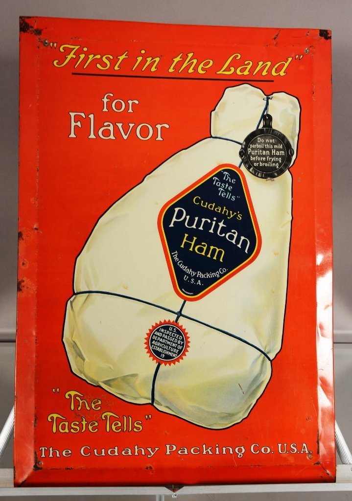 Puritan Ham” advertising sign (1 of 1)