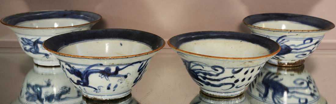 4 Chinese blue on grey rice bowls (1 of 1)