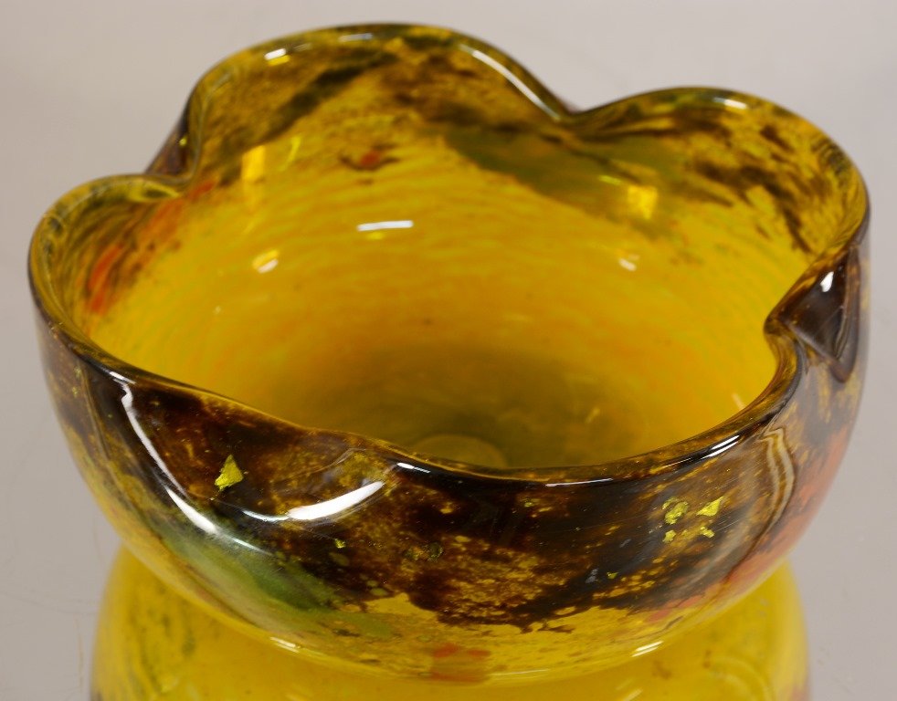 French art nouveau style Daum Nancy bowl (1 of 3)