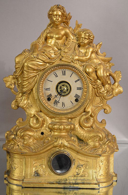 Muller Figural Mantel Clock (1 of 1)