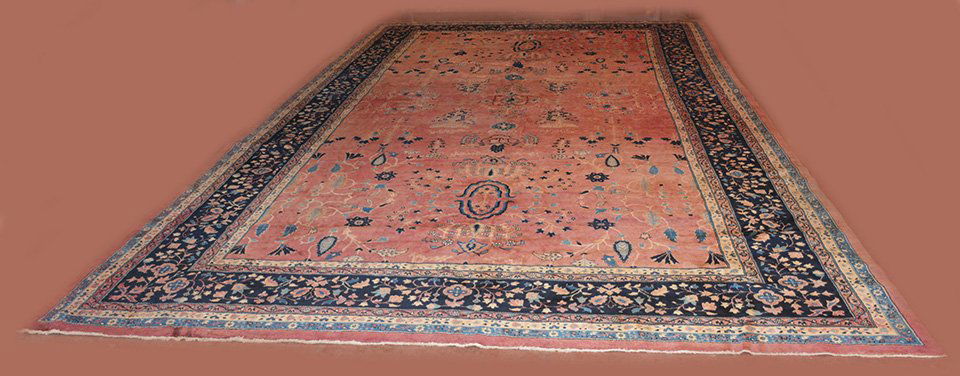 Antique Sarouk Style Persian Carpet (1 of 1)