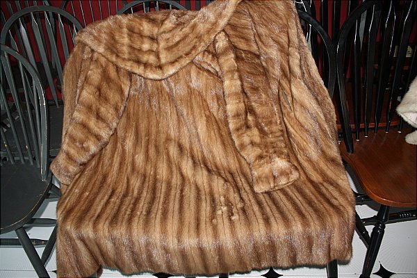 Mink Coat Back Inventor Lewis Latimer Family Estat: Full length Mink Coat from the estate family estate of Lewis Latimer. Owned by Gladys Latimer (name is inside of coat). This coat need a new liner and has a small split on one shoulder. Otherwise is n