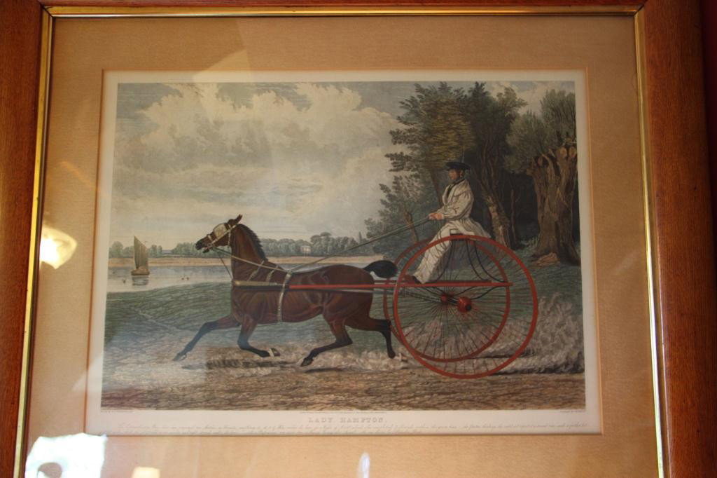 Lady Hampton Print John Frederick Herring: Lady Hampton Print John Frederick Herring. 38.5" x 32.5" framed