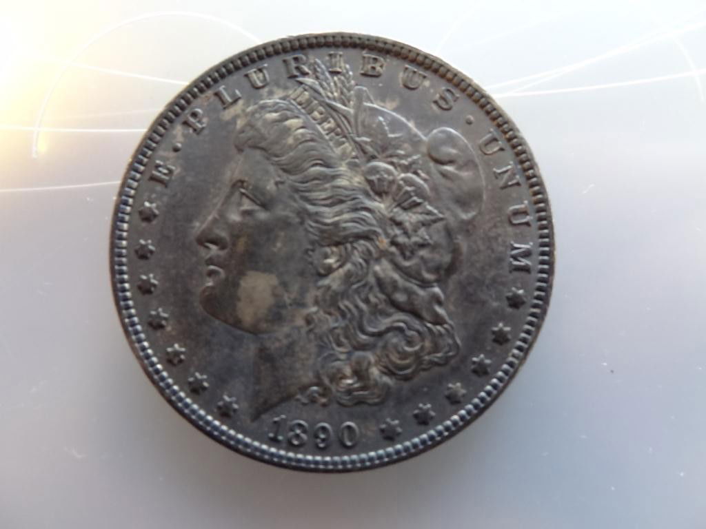 1890 Morgan Silver Dollar: Ungraded.