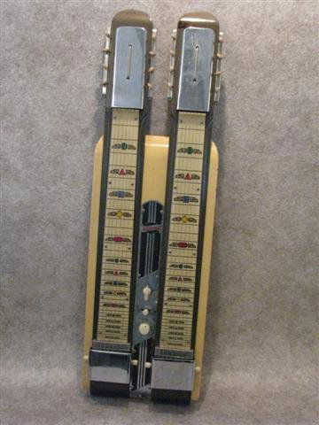 Guitar, Lap Steel, National, Serial #X16224, Possi: Guitar, Lap Steel, National, Serial #X16224, Possibly Ca. 1952, 35 1/2'' L, in Fitted Case, $300-$500.