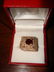 277: Ladies 10K Yellow Gold Diamond & Garnet Ring