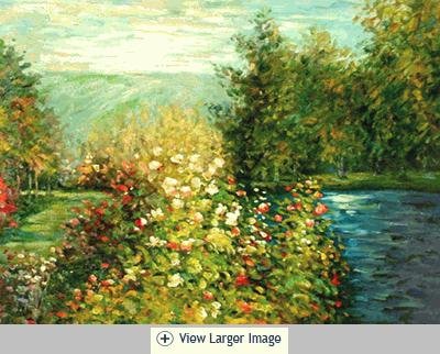 "Corner of the Garden at Montgeron" Monet
