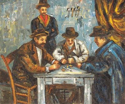 372 Signed Limited Edition The Card Players Cezanne Jan 05 2010 Art Jewelry Auction House In Nv