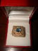 101: Ladies Ring 10K Yellow Gold Diamond & Blue Topaz