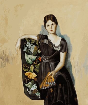 Picasso - Portrait of Olga in the Armchair