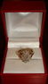 214: Ladies 10K Yellow Gold Diamond Ring