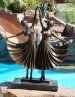 Bronze Dolly Sisters by Chiparus