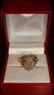 178: 202: Ladies 10K Yellow Gold Diamond Ring
