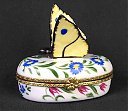 Limoges-Style Butterfly Box: ref: 37317