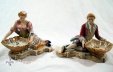 Pair MEISSEN Porcelain Salt Dishes 18thc