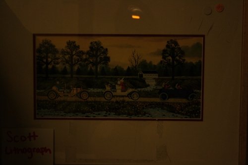 Signed #'d Wooster Scott Lithograph