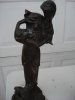 142: Bronze Maiden by Moreau: Bronze Maiden by Moreau, dimensions are about 7x4x4