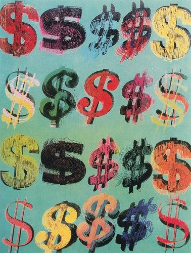 Signed Ltd. Ed. Giclee Warhol: Signed limited edition giclee by artist Andy Warhol "The Art of Money" 20x24 please contact auctioneer about framing. Comes with COA