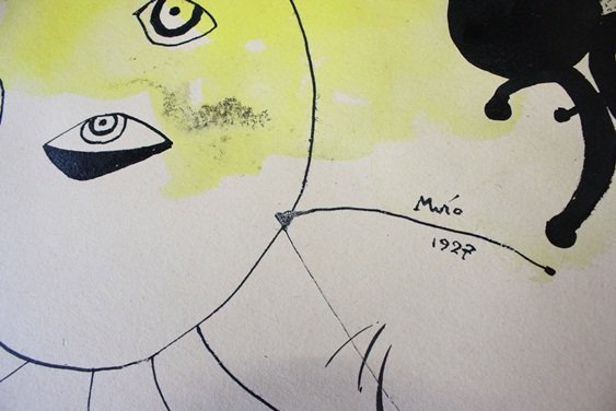 Joan Miro Drawing - 2