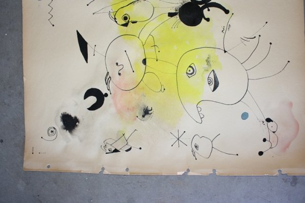 Joan Miro Drawing - 3