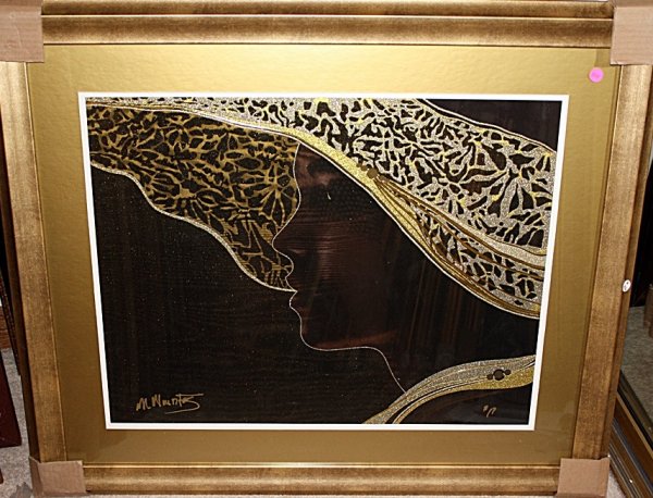 "Satin Dream" by Martiros: Martiros Manoukian (born August 5, 1947) is an Armenian artist. Manoukian started painting seriously at the age of 11. He entered the Academy of Art in Yerevan in 1967. And also studied in Moscow and 