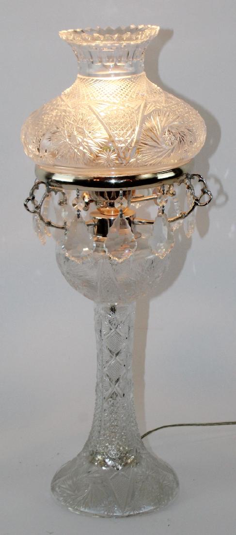 Cut crystal table lamp (1 of 5)