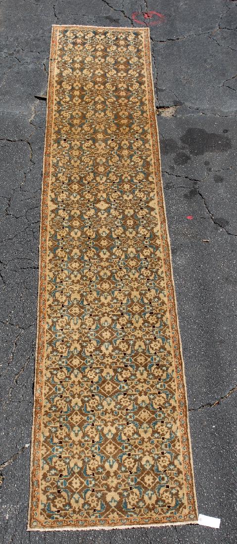 2'6" x 14'1" Persian wool Hamedan carpet (1 of 5)