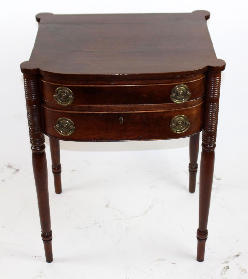 Sheraton mahogany sewing cabinet (1 of 7)