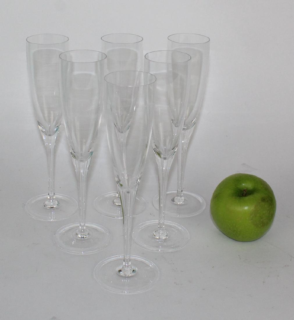 6 William Yeoward Lillian crystal flutes (1 of 2)