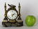 Miniature French Louis XVI bronze clock - 2