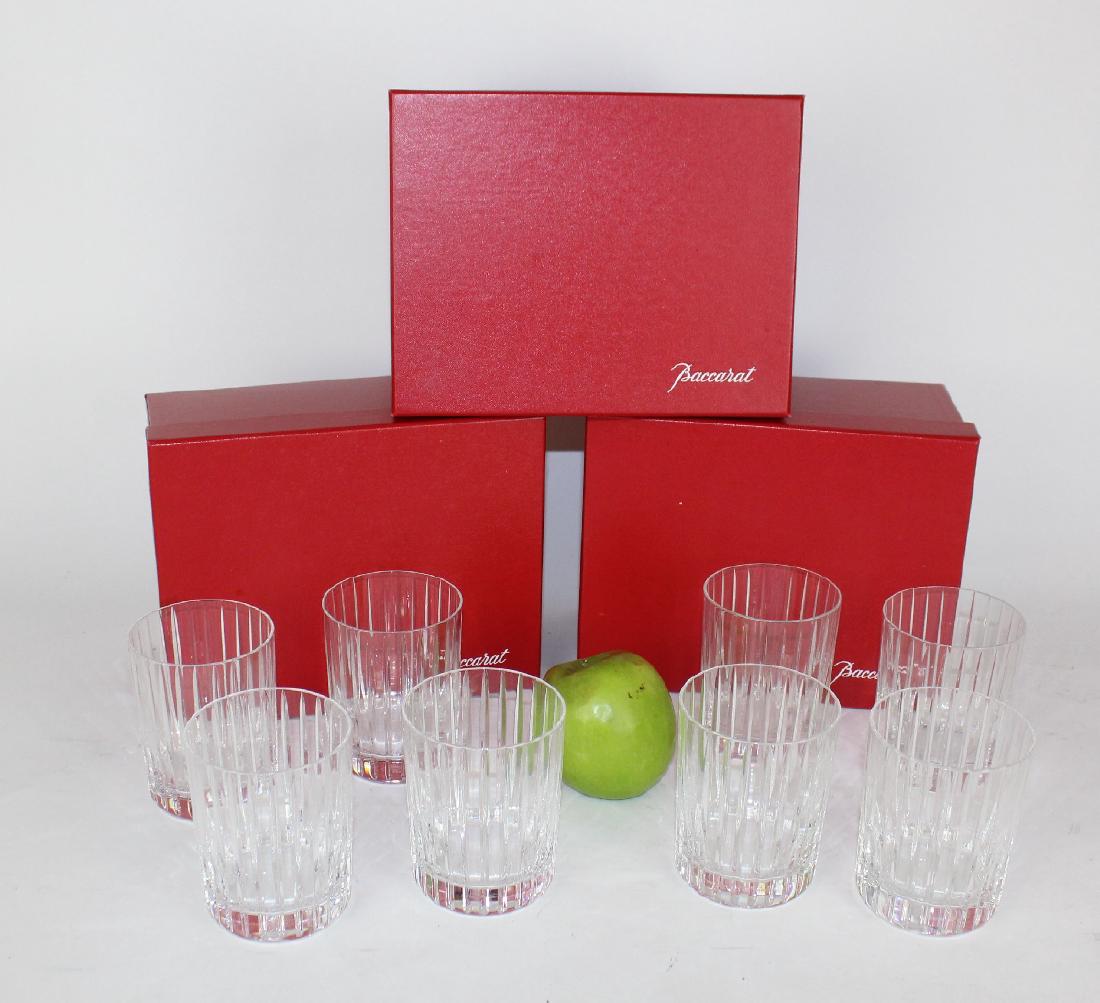 Set of 8 Baccarat crystal Harmonie glasses (1 of 3)